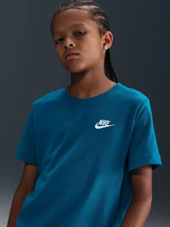 Abyss bleu - Nike Club T-Shirt
