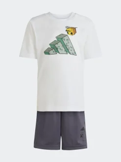 adidas Ensemble haut et short Minecraft pour petits enfants
