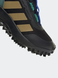adidas Fortarail Boa Bottes/Bottines mi-hautes pour enfants à doublure en polaire douillette