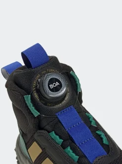 adidas Fortarail Boa Bottes/Bottines mi-hautes pour enfants à doublure en polaire douillette