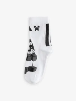 adidas lot de 3 chaussettes Little Kids Minecraft Crew