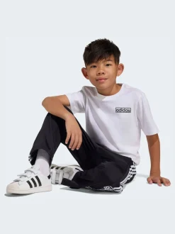 adidas Originals Adibreak T-Shirt and Jogger Little Kids Set