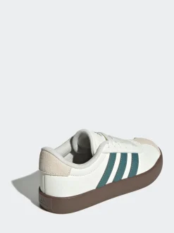 adidas Vl Cour 3.0 Baskets enfant en daim à lacets