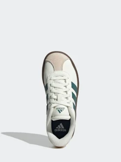 adidas Vl Cour 3.0 Baskets enfant en daim à lacets