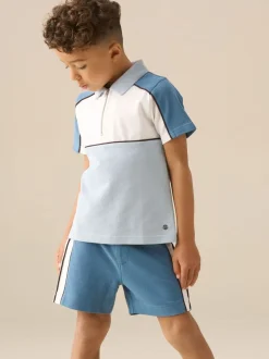 Angel & Rocket Asher Short en piqué bloqué