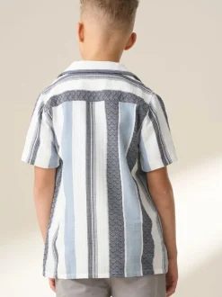 Angel & Rocket Chemises en coton Enzo Jacquard Rayure 100% coton