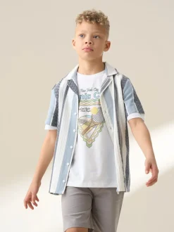 Angel & Rocket Chemises en coton Enzo Jacquard Rayure 100% coton