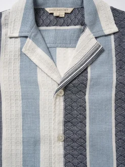 Angel & Rocket Chemises en coton Enzo Jacquard Rayure 100% coton