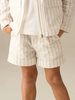 Angel & Rocket Jake Turn Up Costume Rayure Shorts