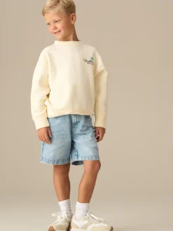 Angel & Rocket Shorts Denim Large Austin Gamme longue