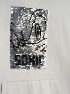 Angel & Rocket Sonic Sequin 100% Coton Sweat-shirt à capuche