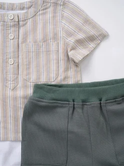 Angel & Rocket Sonny Ensemble chemise tissé 100% coton avec pantalon