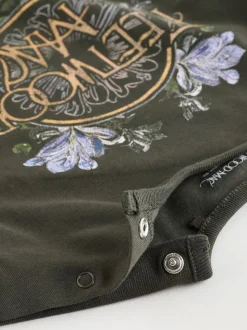 Animal des bois crème écru - Barboteuse Band bébé