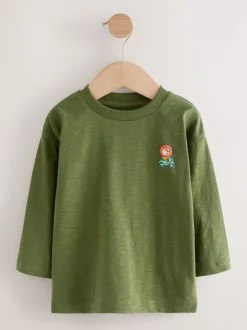 Animaux multiples en transport - Lot de 5 T-shirts à manches longues (3mois -7ans)