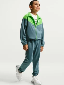 Ardoise minérale - Survêtement Nike Dri-Fit en poly zippé