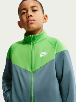 Ardoise minérale - Survêtement Nike Dri-Fit en poly zippé