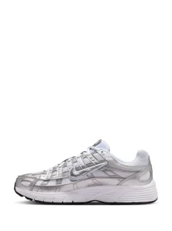 Argent/blanc - Baskets Nike Youth P6000