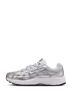 Argent/blanc - Baskets Nike Youth P6000