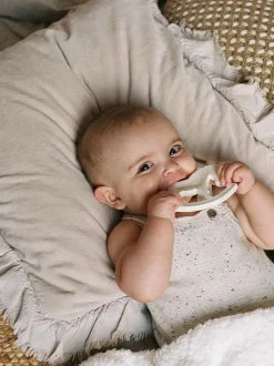 Avoine - The Little Tailor Barboteuse Bébé en tricot 100% coton