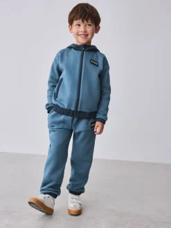 Baker by Ted Baker ensemble sweat à capuche et pantalon de jogging zippé bleu