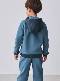 Baker by Ted Baker ensemble sweat à capuche et pantalon de jogging zippé bleu