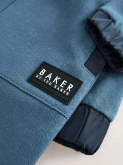 Baker by Ted Baker ensemble sweat à capuche et pantalon de jogging zippé bleu