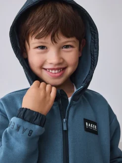 Baker by Ted Baker ensemble sweat à capuche et pantalon de jogging zippé bleu