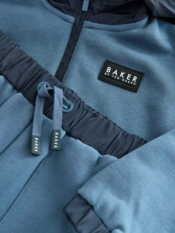 Baker by Ted Baker ensemble sweat à capuche et pantalon de jogging zippé bleu