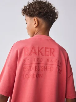 Baker by Ted Baker ensemble t-shirt et short oversize à motif tonal
