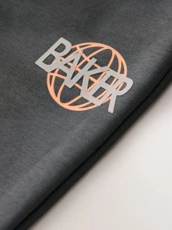 Baker by Ted Baker Ensemble sweat-shirt graphique gris oversize et joggings