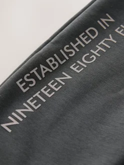 Baker by Ted Baker Ensemble sweat-shirt graphique gris oversize et joggings