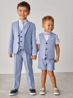 Baker by Ted Baker ensemble gilet et shorts bleu moyen