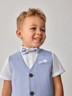 Baker by Ted Baker ensemble gilet et shorts bleu moyen