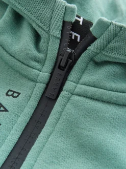 Baker by Ted Baker Ensemble Sweat-shirt et Survêtement Vert Col cheminée zippé