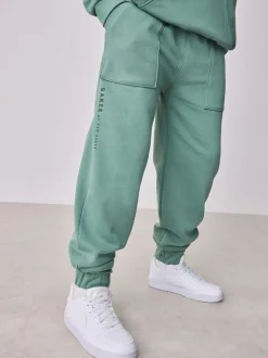 Baker by Ted Baker Ensemble Sweat-shirt et Survêtement Vert Col cheminée zippé