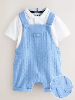 Baker by Ted Baker ensemble Salopettes et Polos Texture « T »