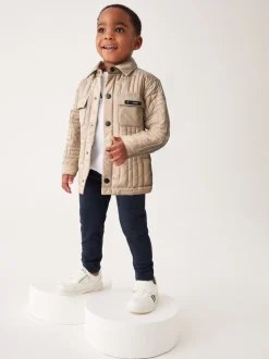 Baker by Ted Baker Ensemble 3 pièces avec T-shirt, Pantalons et Vestes Beige Sable