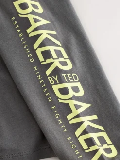 Baker by Ted Baker ensemble t-shirt et pantalon cargo multicolores à manches longues