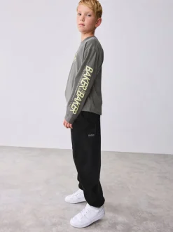 Baker by Ted Baker ensemble t-shirt et pantalon cargo multicolores à manches longues