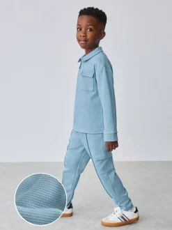 Baker by Ted Baker ensemble polo et pantalons Bleu Manche longue