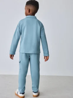 Baker by Ted Baker ensemble polo et pantalons Bleu Manche longue