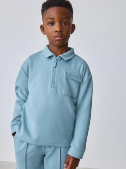 Baker by Ted Baker ensemble polo et pantalons Bleu Manche longue