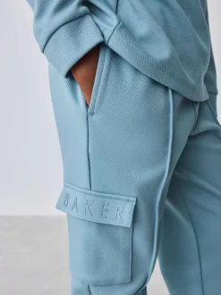 Baker by Ted Baker ensemble polo et pantalons Bleu Manche longue