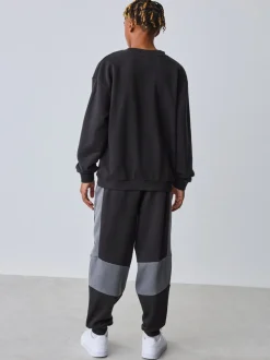 Baker by Ted Baker Ensemble sweat et pantalon de jogging noir oversize