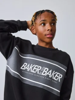 Baker by Ted Baker Ensemble sweat et pantalon de jogging noir oversize