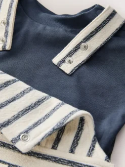 Baker by Ted Baker ensemble t-shirt à manches longues et salopette rayée