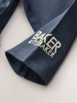 Baker by Ted Baker ensemble t-shirt à manches longues et salopette rayée