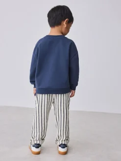 Baker by Ted Baker Ensemble Sweat-shirt et Pantalons rayés bleu marine