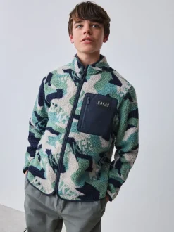 Baker by Ted Baker Polaire camouflage en borg verte