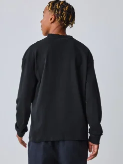 Baker by Ted Baker T-shirt graphique noir à col en V